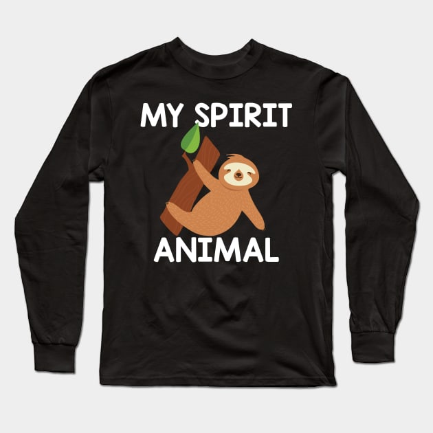 My Spirit Animal Long Sleeve T-Shirt by busines_night